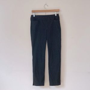 Poka Dotted Black and White Pants